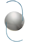 Illustration of a light-adjustable intraocular lens.
